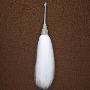 Handcrafted Decorative Chaur Sahib with White Yak Hair